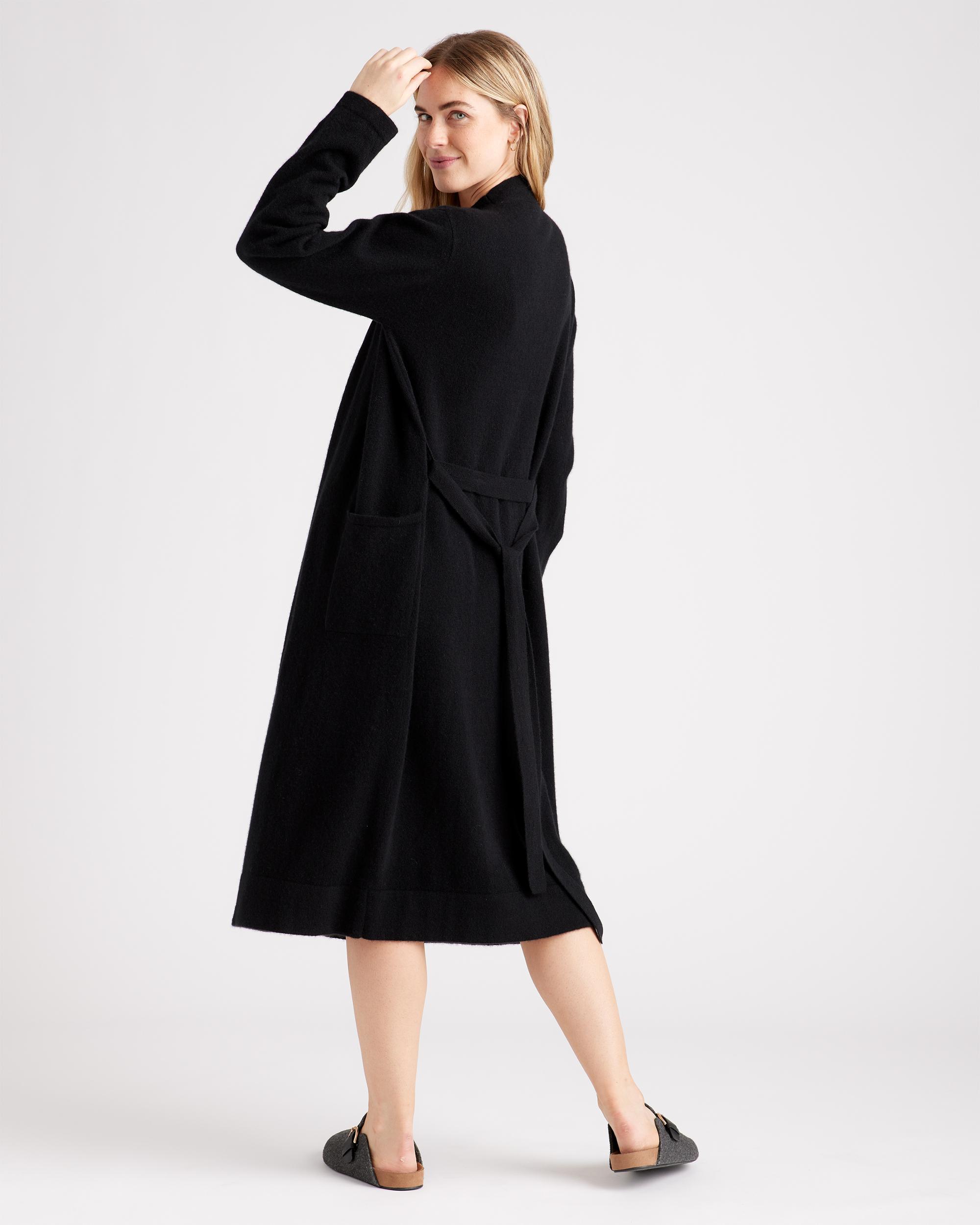 Quince | Women's Mongolian Cashmere Robe Size XL Product Image