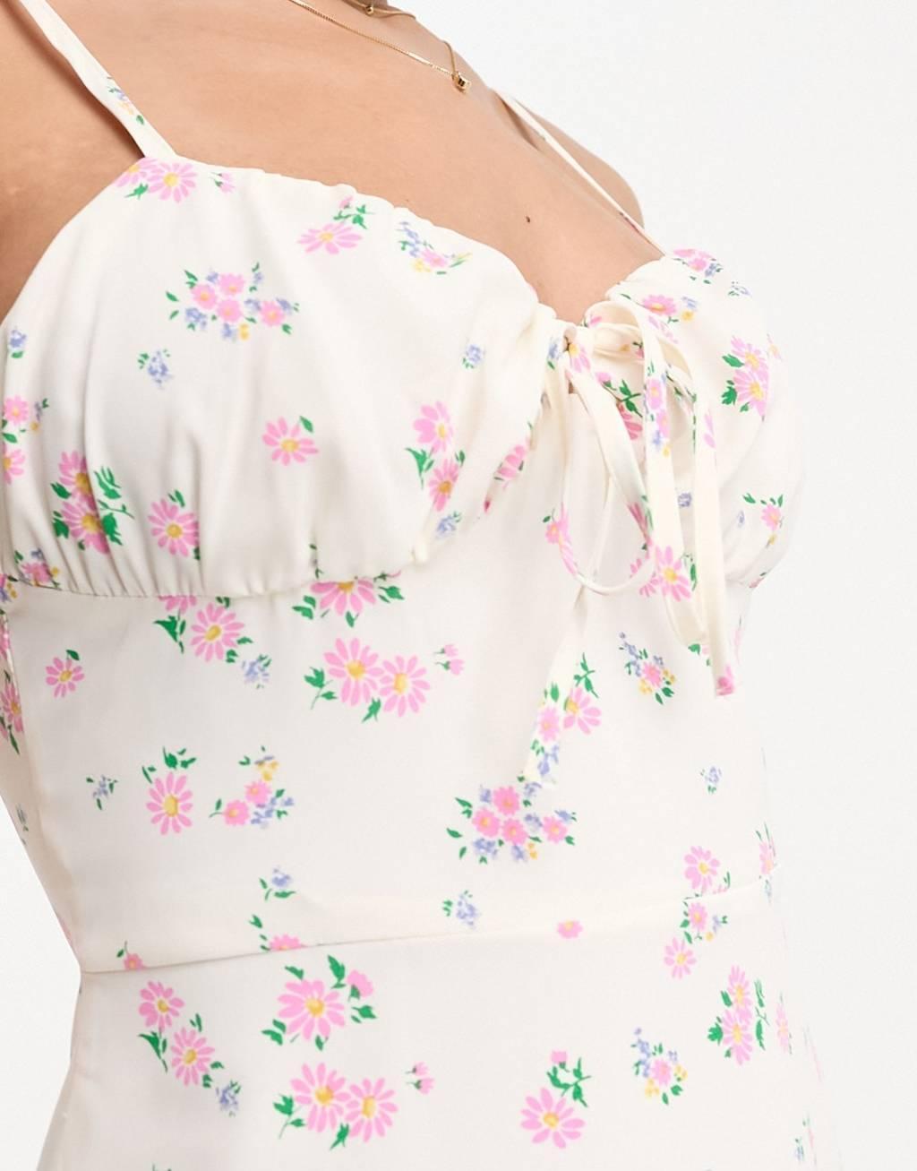 Collective the Label ruched bust mini dress Product Image