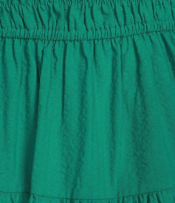 Copper Key Sleeveless Tiered Mini Dress Product Image