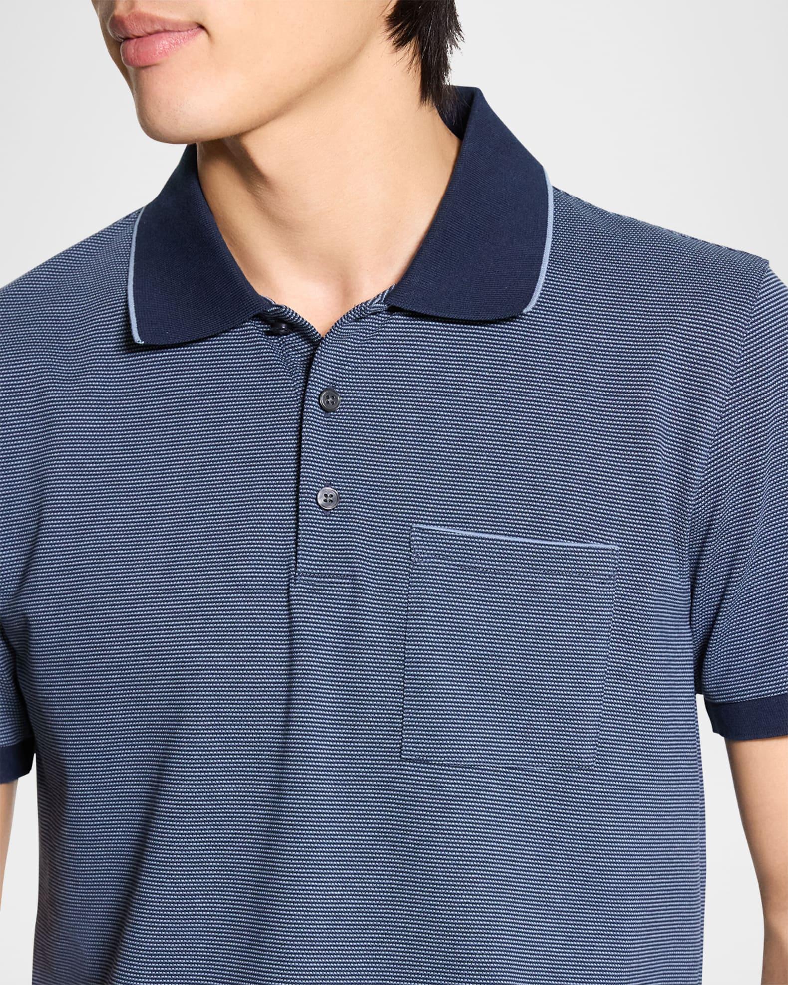 Men's Birdseye Pique Pocket Polo Shirt Product Image