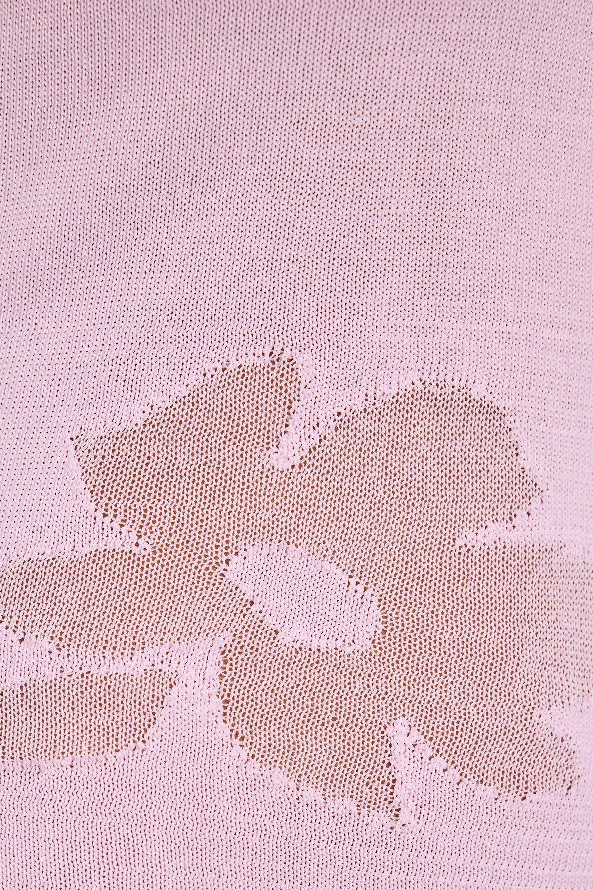 Sheer Flower Tank Top Product Image