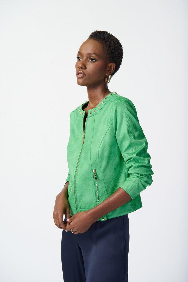 Joseph Ribkoff Smooth Suede Jacket Product Image