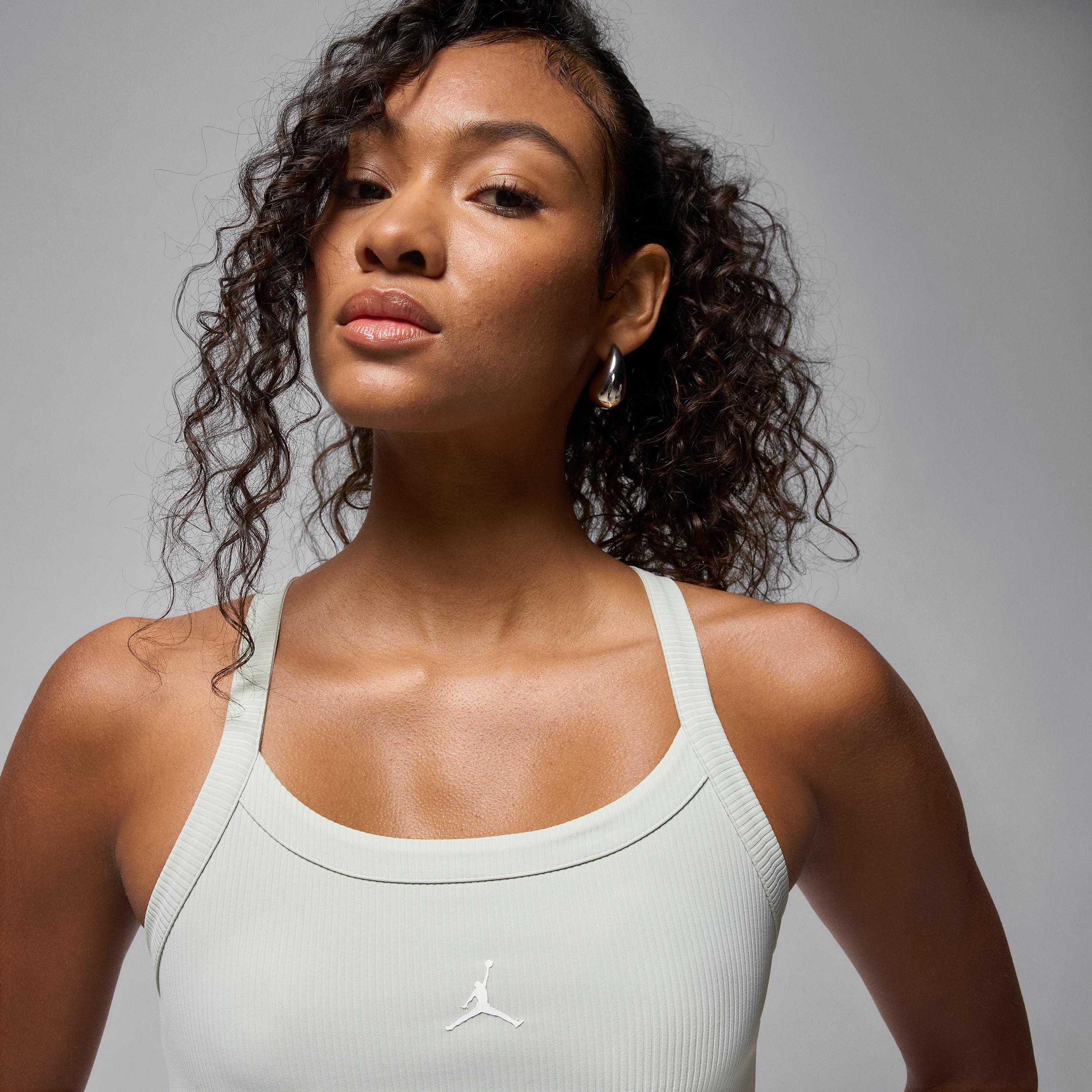 Women's Jordan Sport Dri-FIT Ribbed Tank Top Product Image