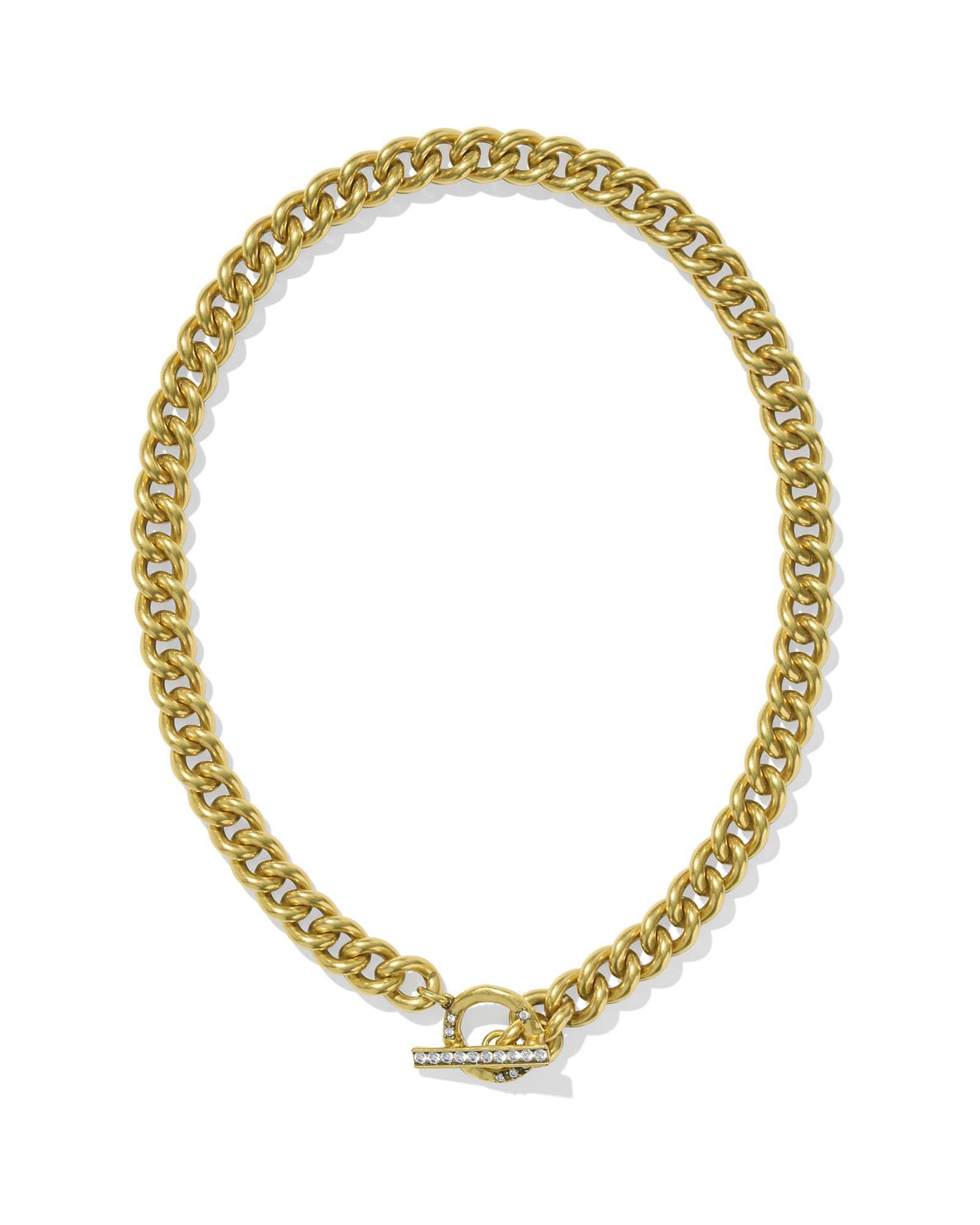 Whitley Chain Necklace in Vintage Gold Product Image