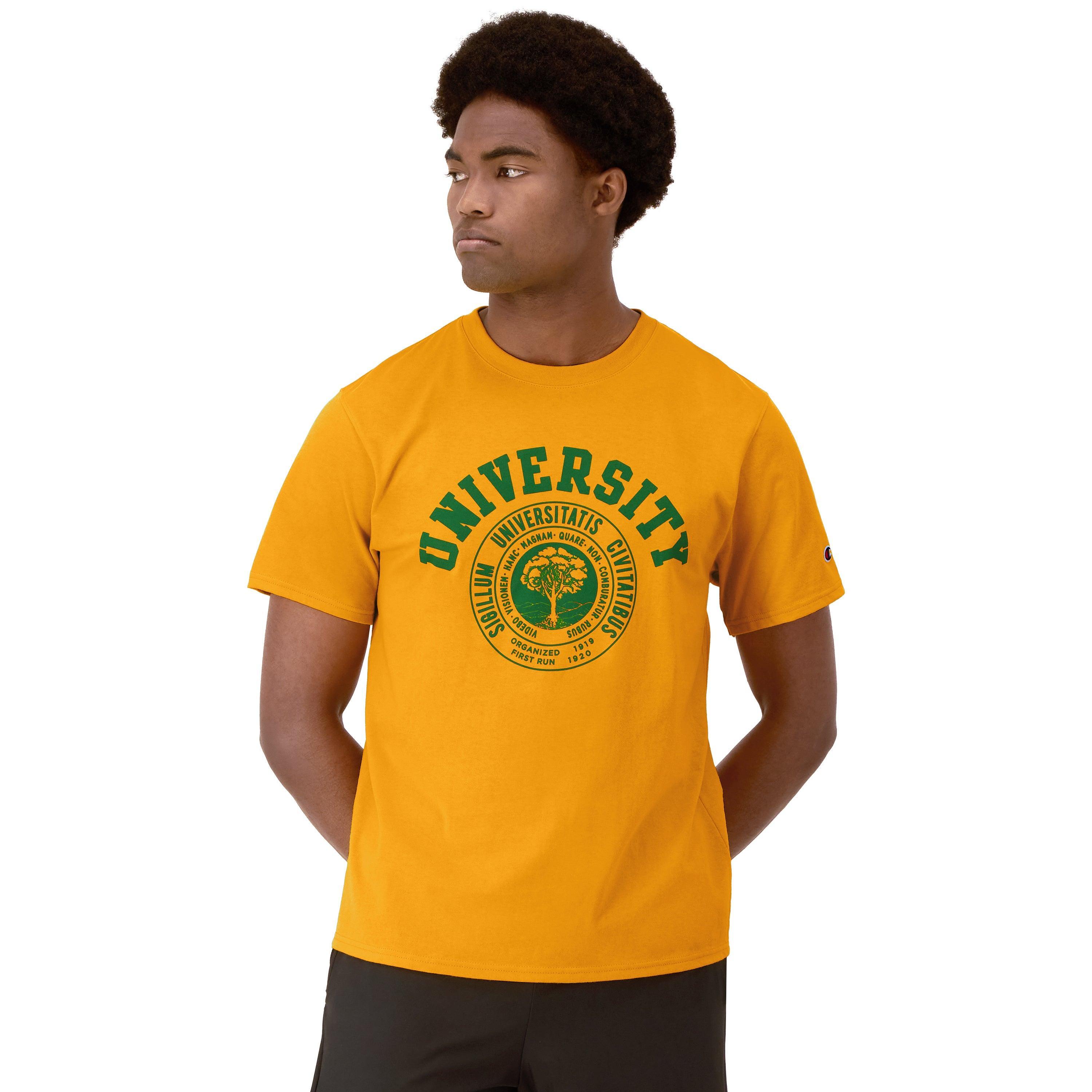 Men's Champion® Classic University Graphic Tee, Size: Small, Red Product Image