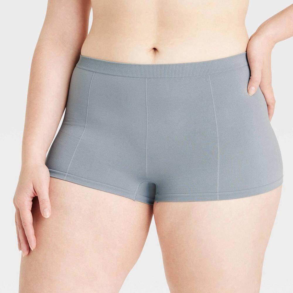 Women's Seamless Boy Shorts - Colsie™ XS: Lightweight Knit, Regular Rise, Pull-On, Machine Washable, Tumble Dry Product Image