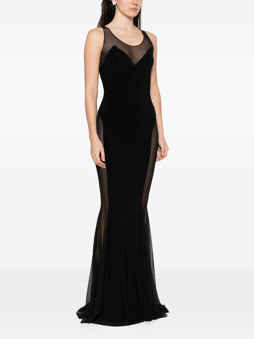 panelled maxi dress Product Image