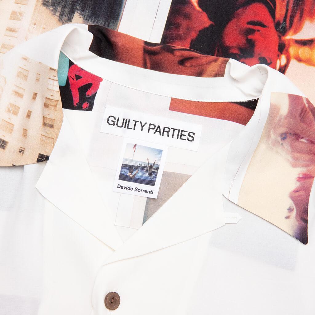 Davide Sorrenti Hawaiian Type-1 S/S Shirt - White Male Product Image
