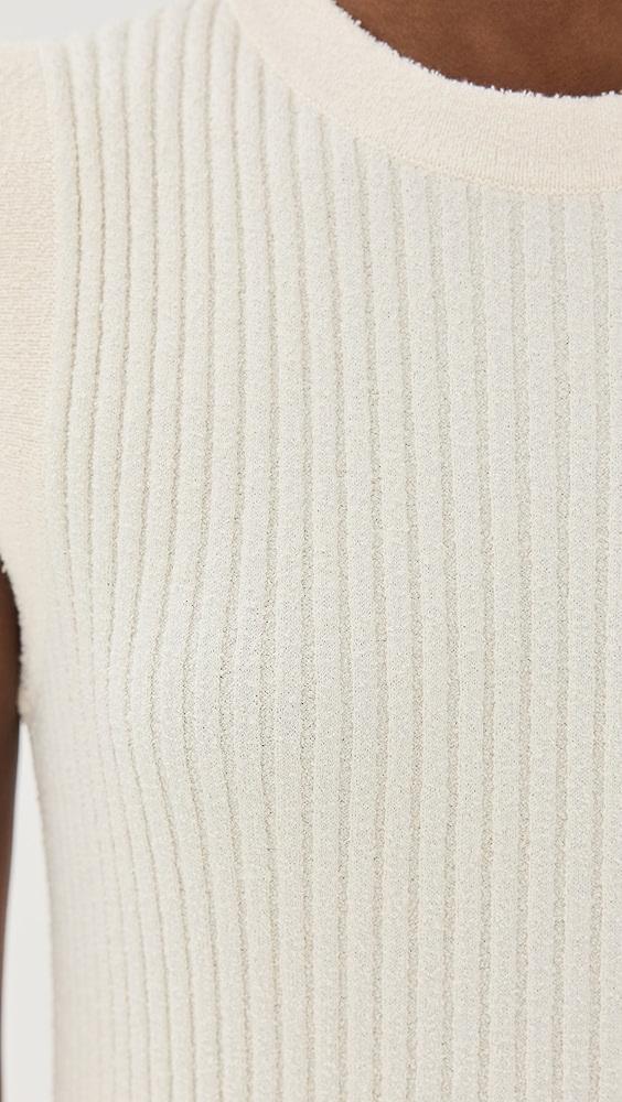 Róhe Boucle Rib Knitted Tank Dress | Shopbop Product Image