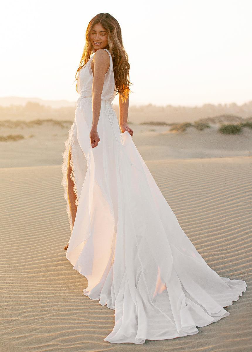 Denisse Bridal Gown in Lily Female Product Image