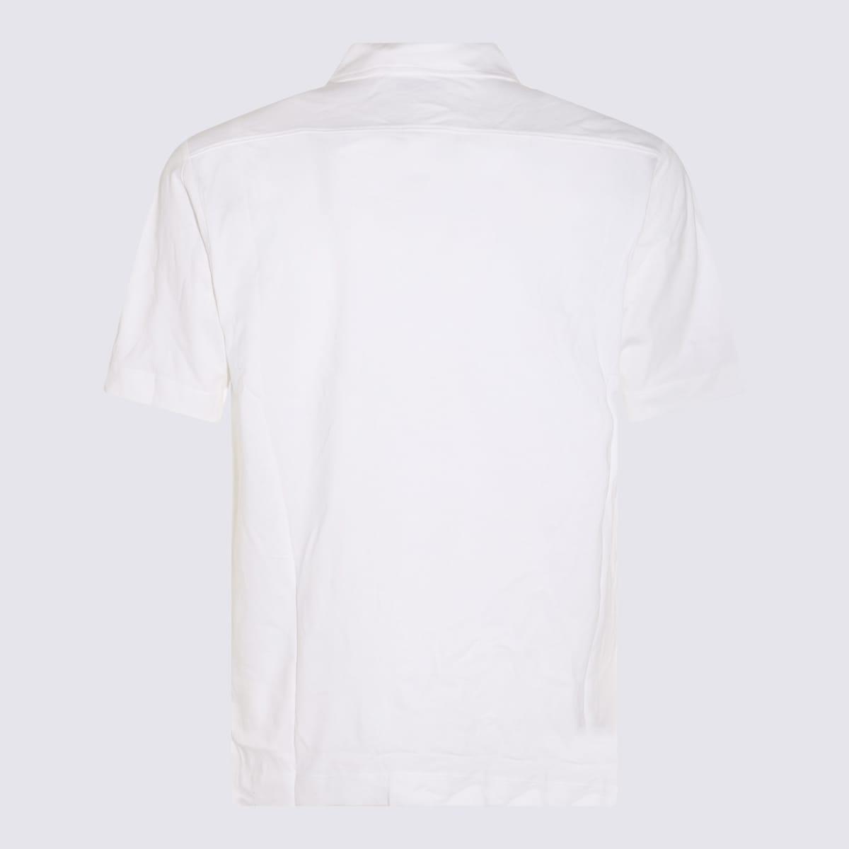 DRIES VAN NOTEN White Cotton Polo Shirt Product Image