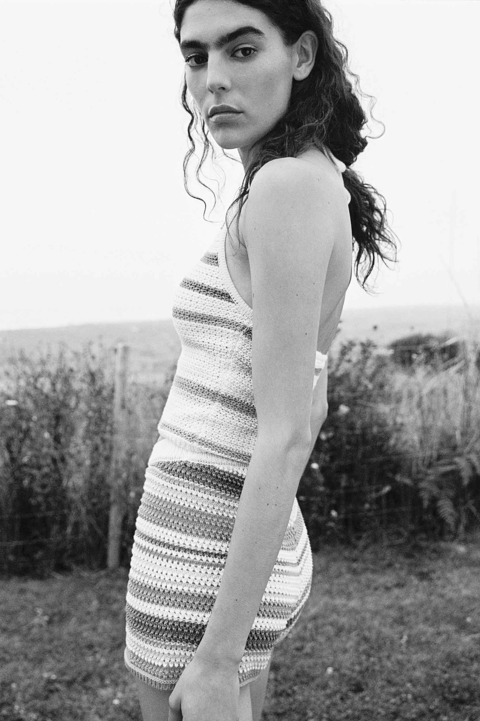 CROCHET HALTER TOP Product Image
