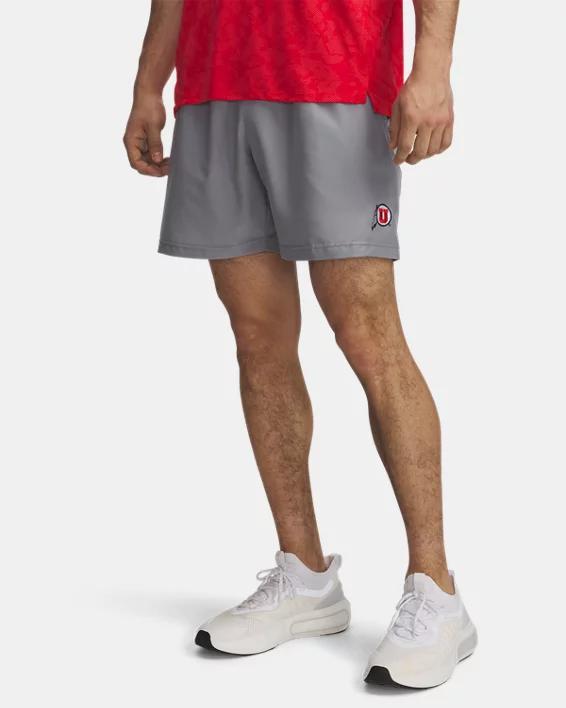 UA Woven Collegiate Graphic Mens Shorts Product Image