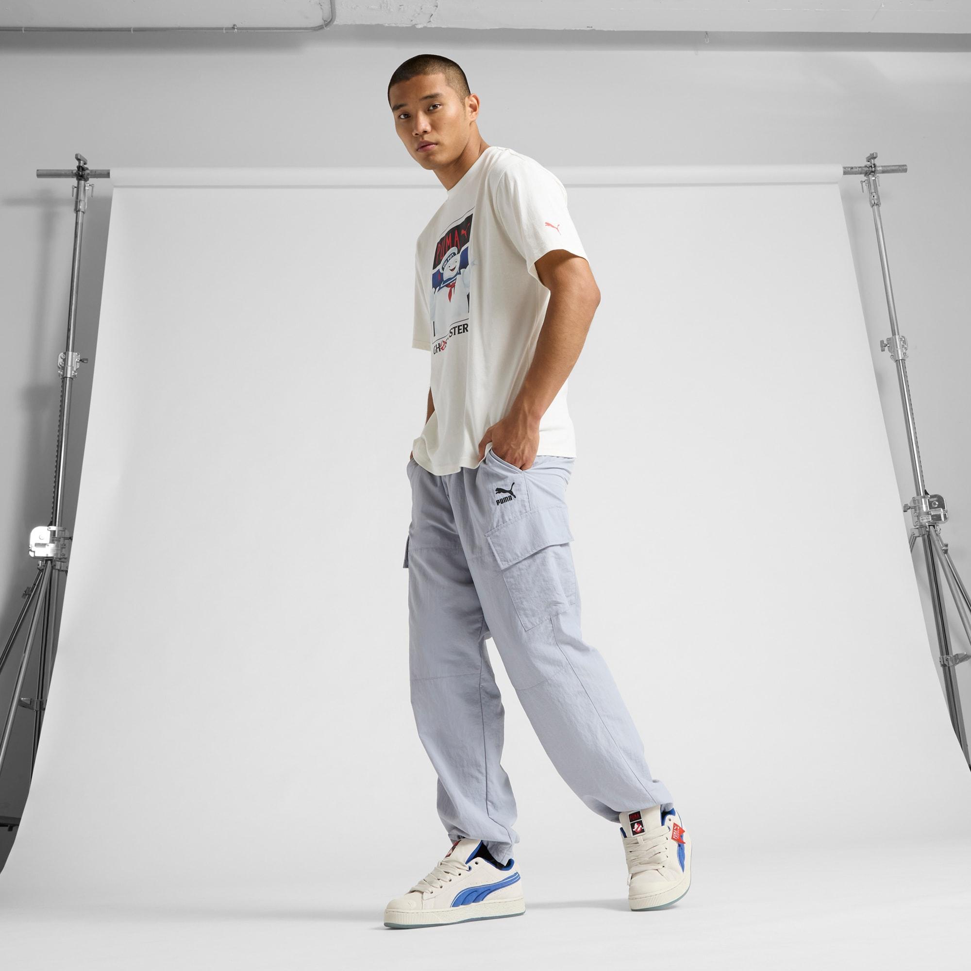 PUMA x GHOSTBUSTERS Suede XL Stay Puft Men's Sneakers Product Image