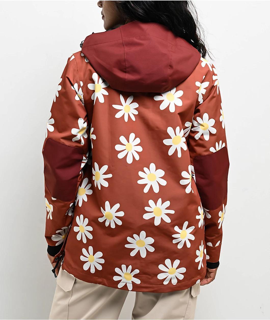 Airblaster Freedom Rust Big Daisy 10K Anorak Snowboard Jacket Product Image