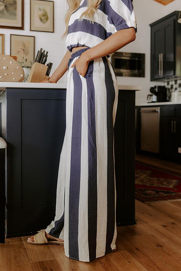 Ocean Front Views High Waist Wide Leg Pants Product Image