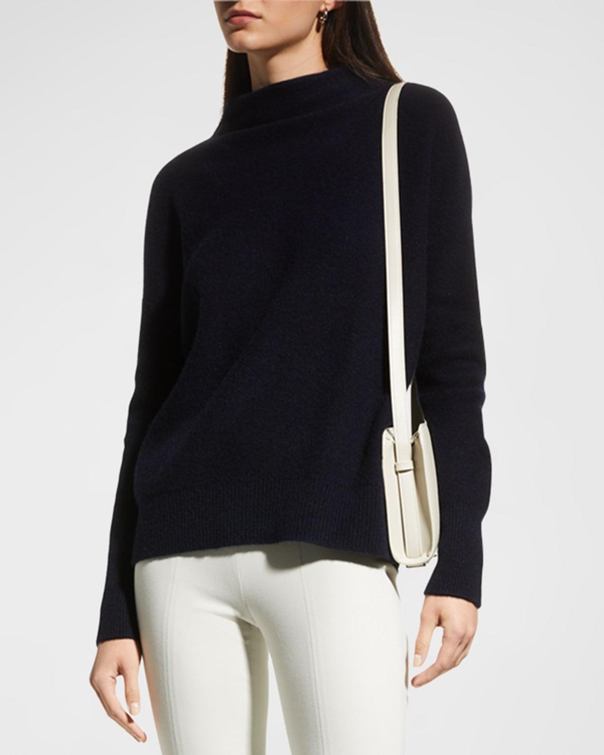 Womens Funnelneck Cashmere Sweater Product Image