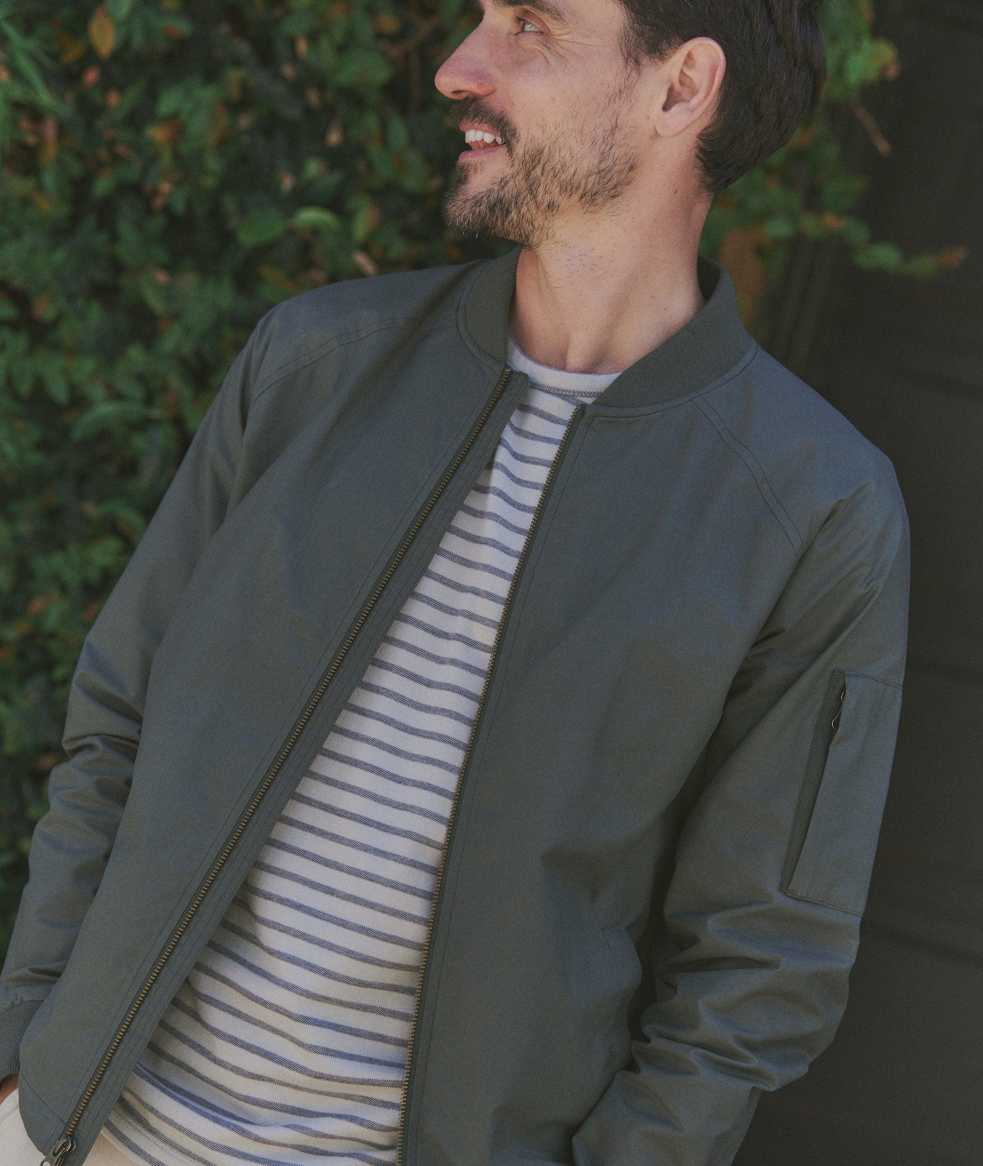 Glenn Wax Canvas Bomber Product Image