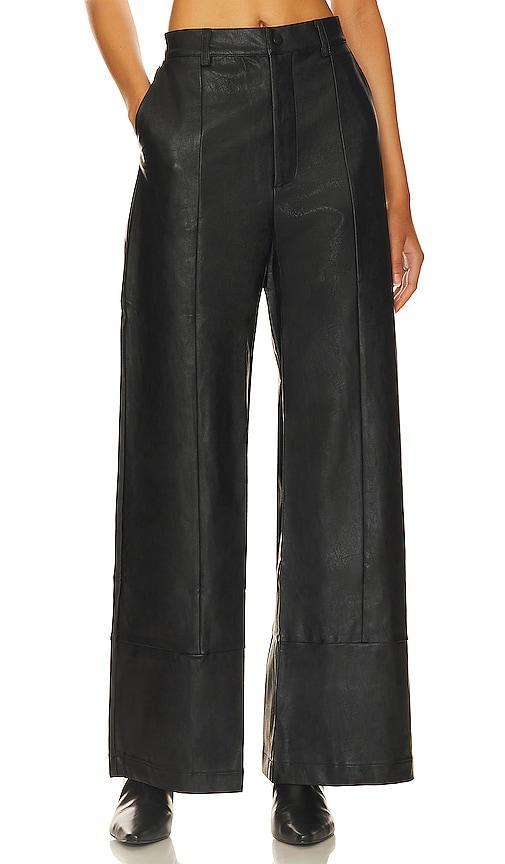 BARDOT Marlowe Wide Leg Pants Black 2 Product Image