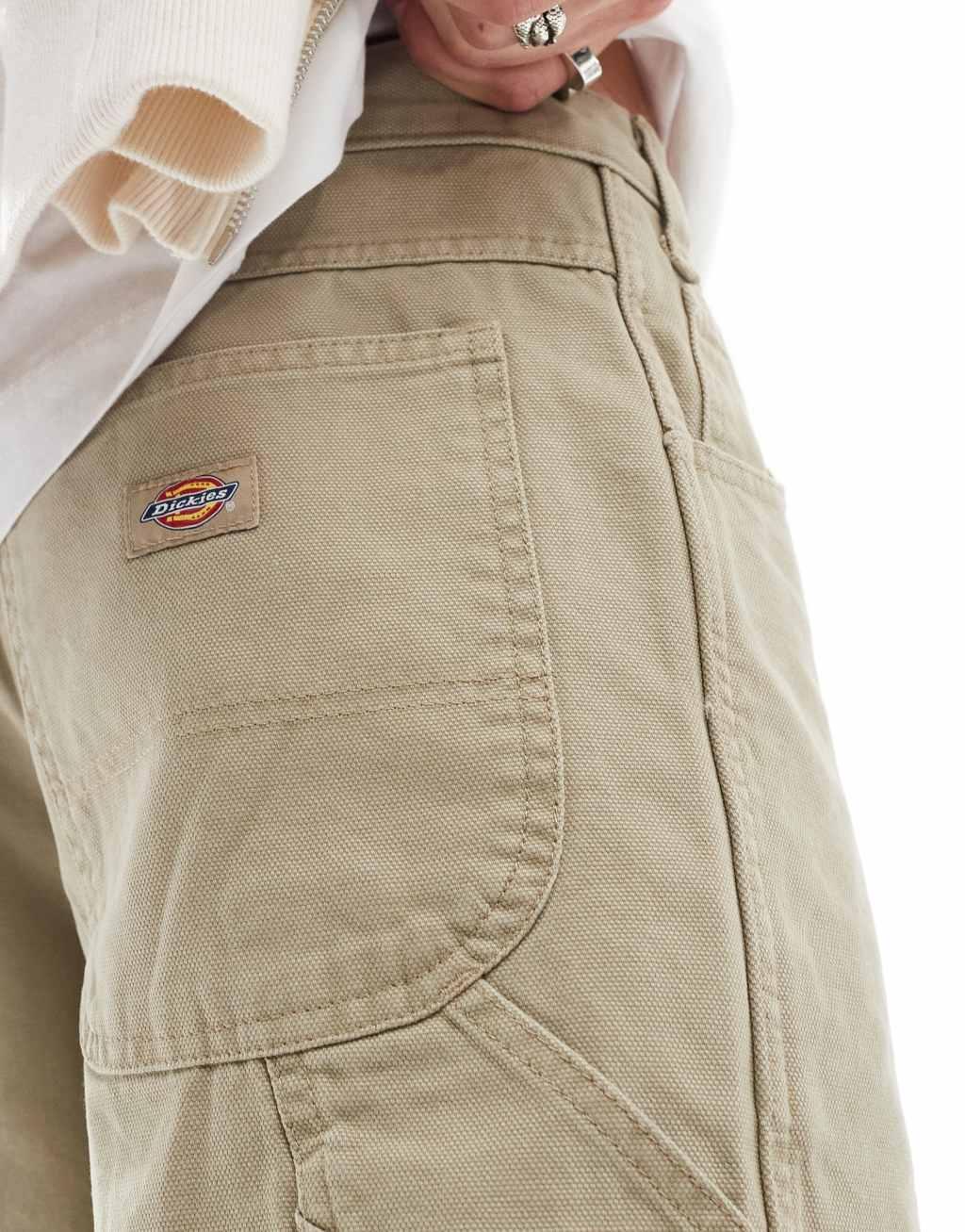 Dickies Duck carpenter pants in brown Product Image