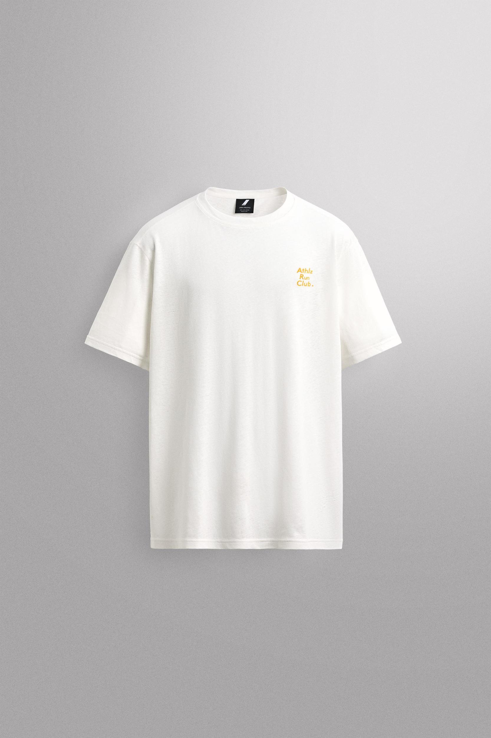 LINEN - COTTON PRINT T-SHIRT Product Image