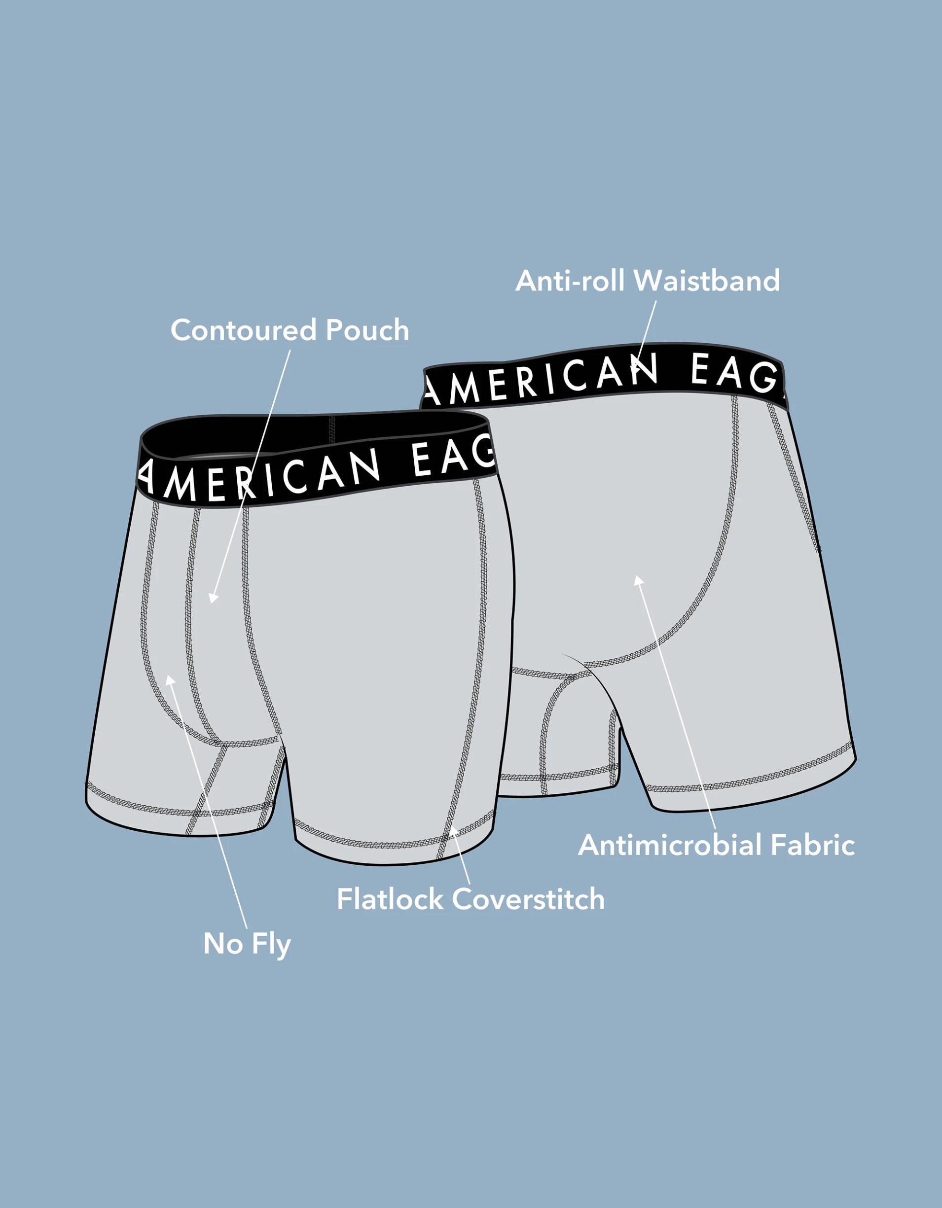 AEO Men's Mushroom 6" Flex Boxer Brief Product Image