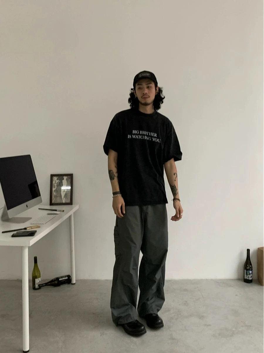 RT No. 18746 CARGO PARACHUTE STRAIGHT PANTS Product Image