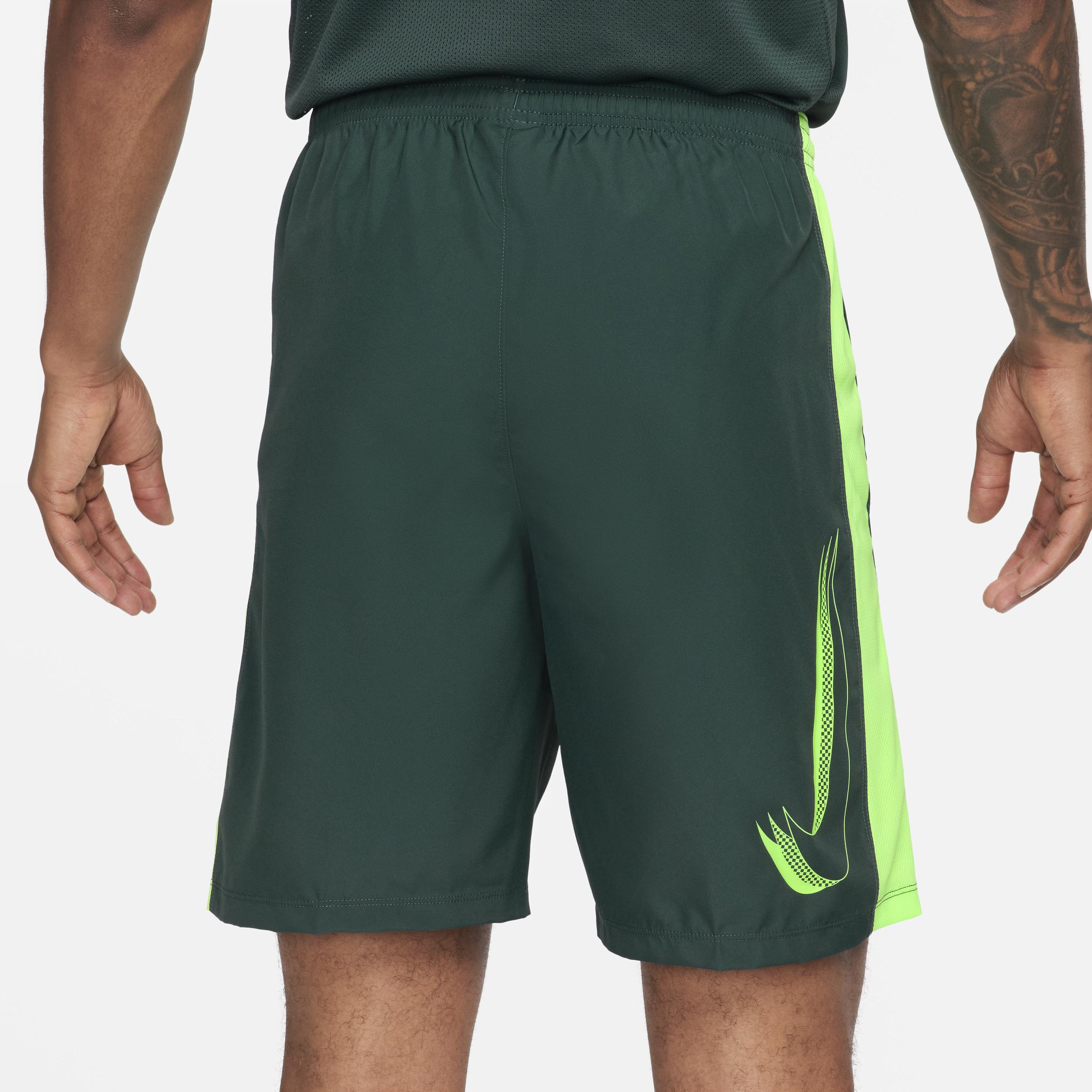 Nike Mens Dri-FIT ACD23 WP GX Shorts - Lime Blast/Deep Jungle Product Image