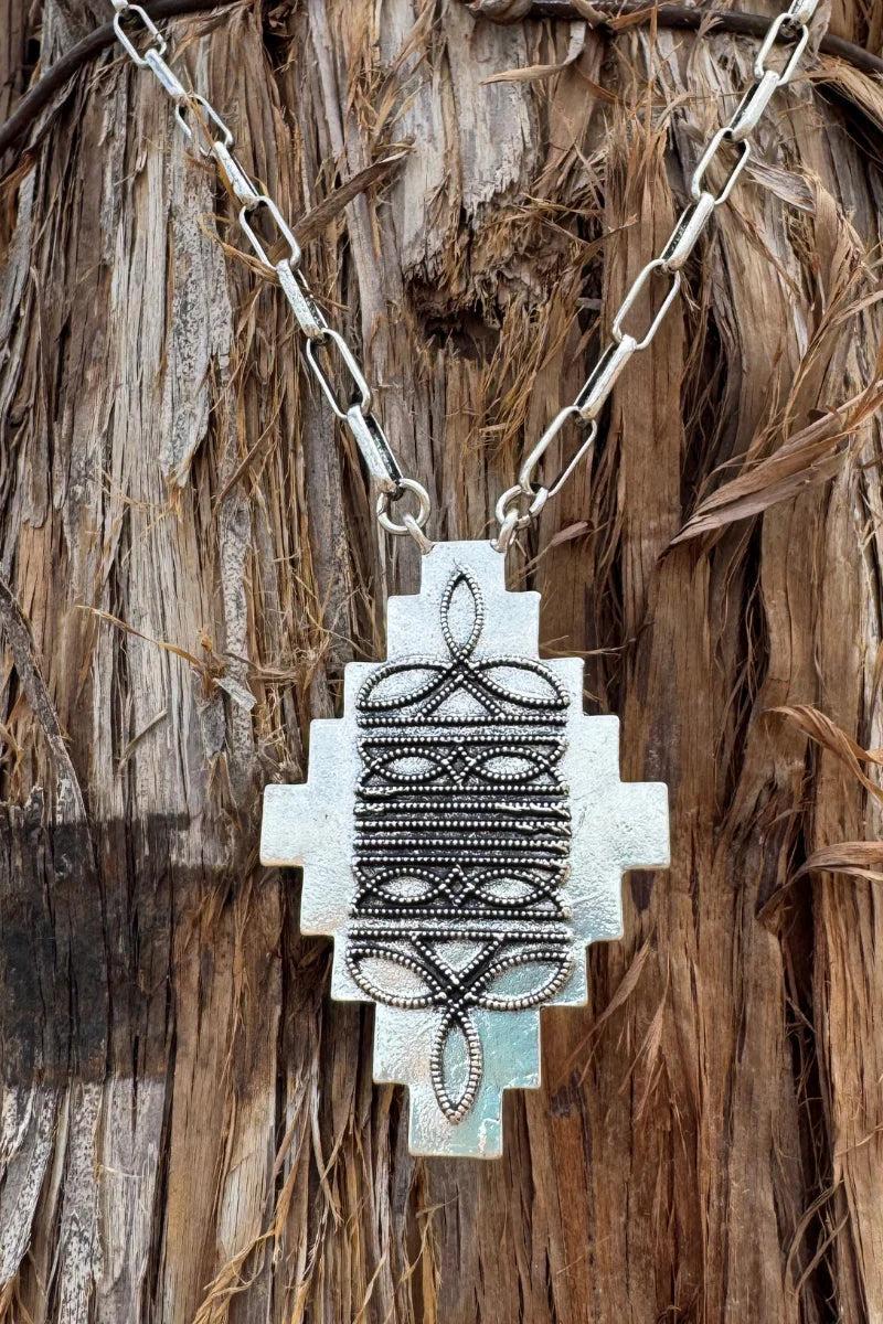 Sterling Kreek Stitched In Aztec Earrings Product Image
