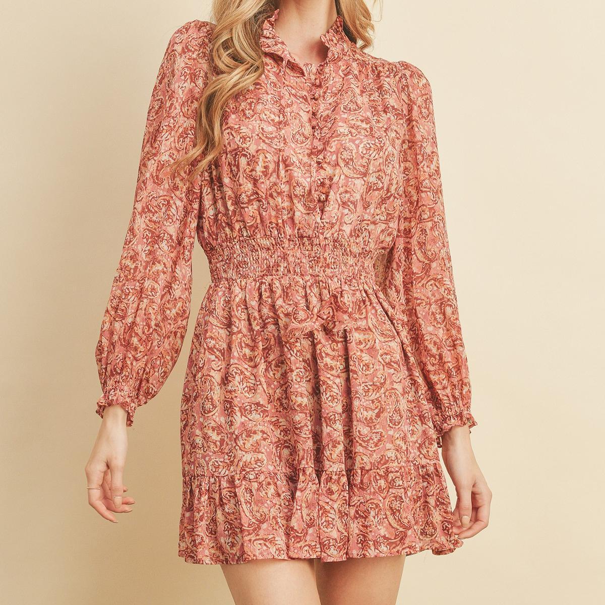 Porch Swing Kisses Dress Product Image