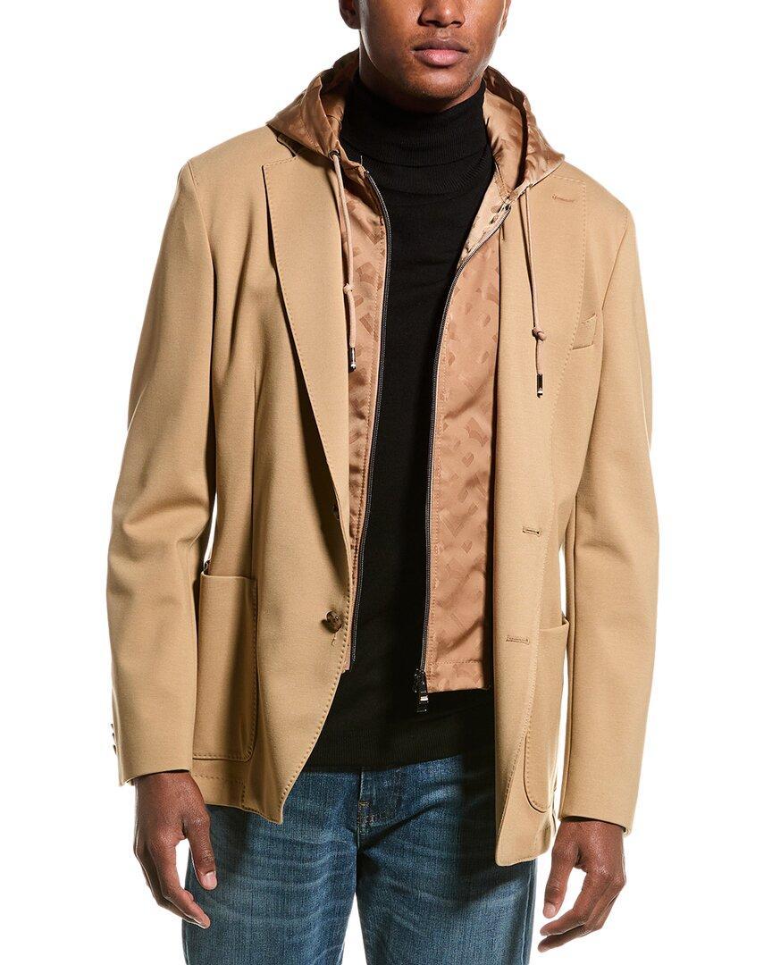 HUGO BOSS Boss  Hanry Blazer Jacket In Beige Product Image