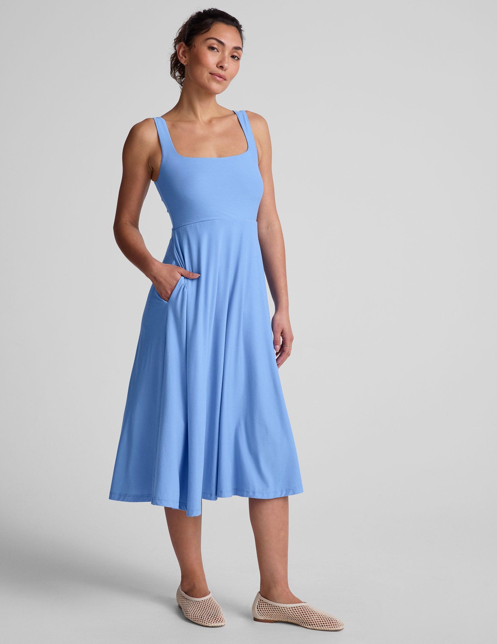 Featherweight At The Ready Square Neck Dress Product Image