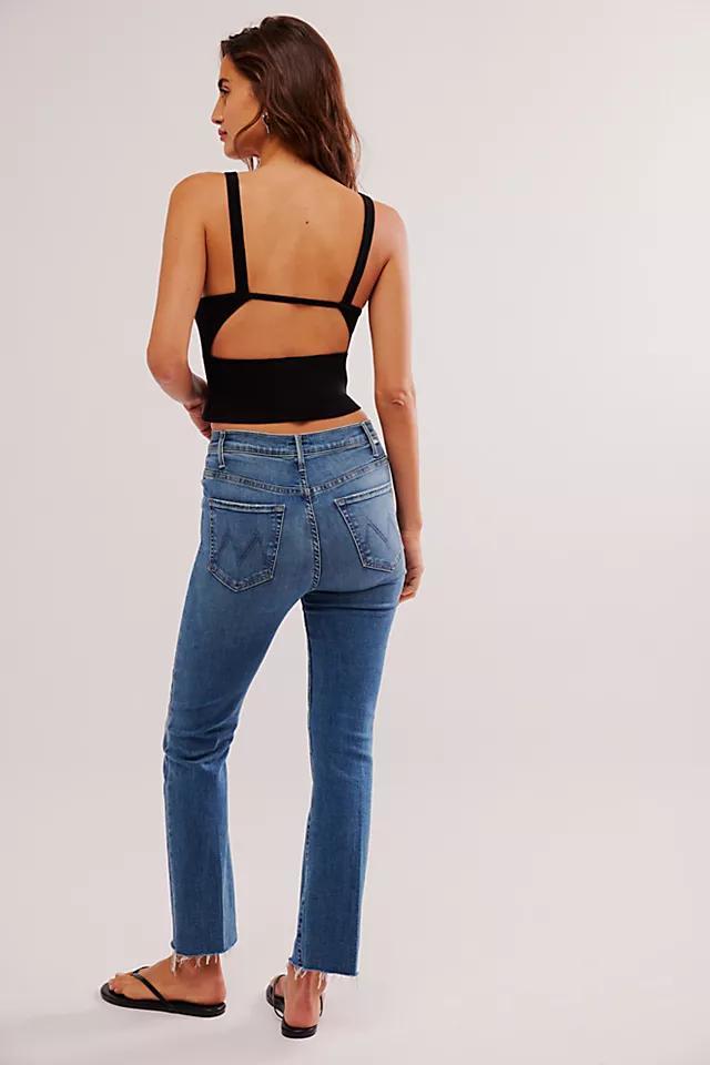 MOTHER The Hustler Ankle Fray Jeans Product Image