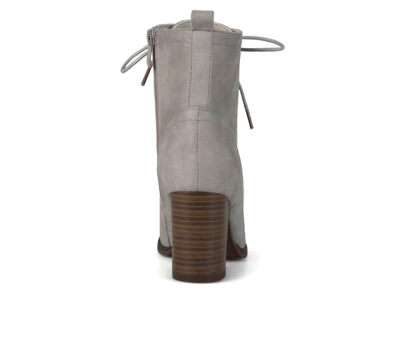 Women's Journee Collection Baylor Lace-Up Booties Product Image