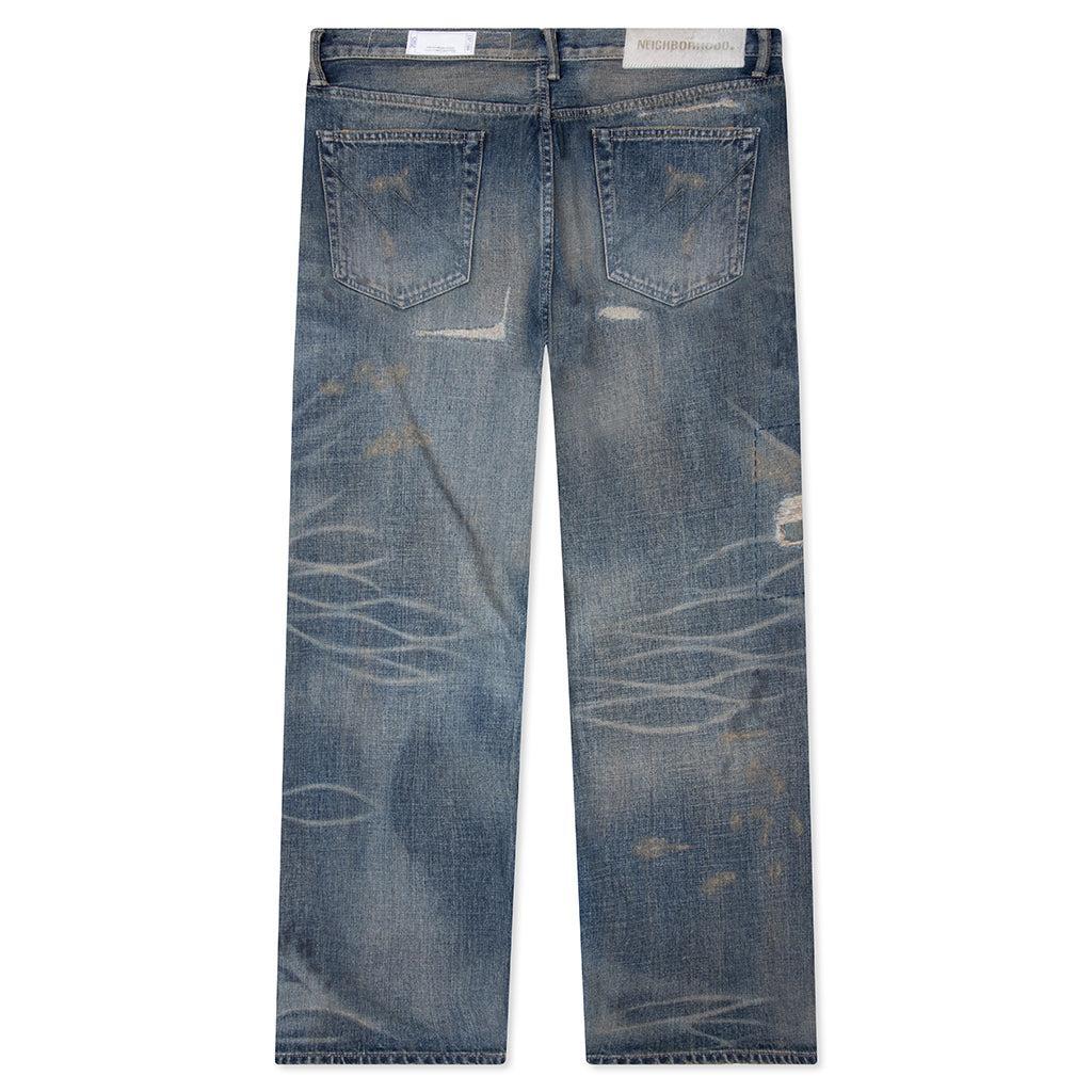 Savage Denim DP Wide Pants - Indigo Male Product Image
