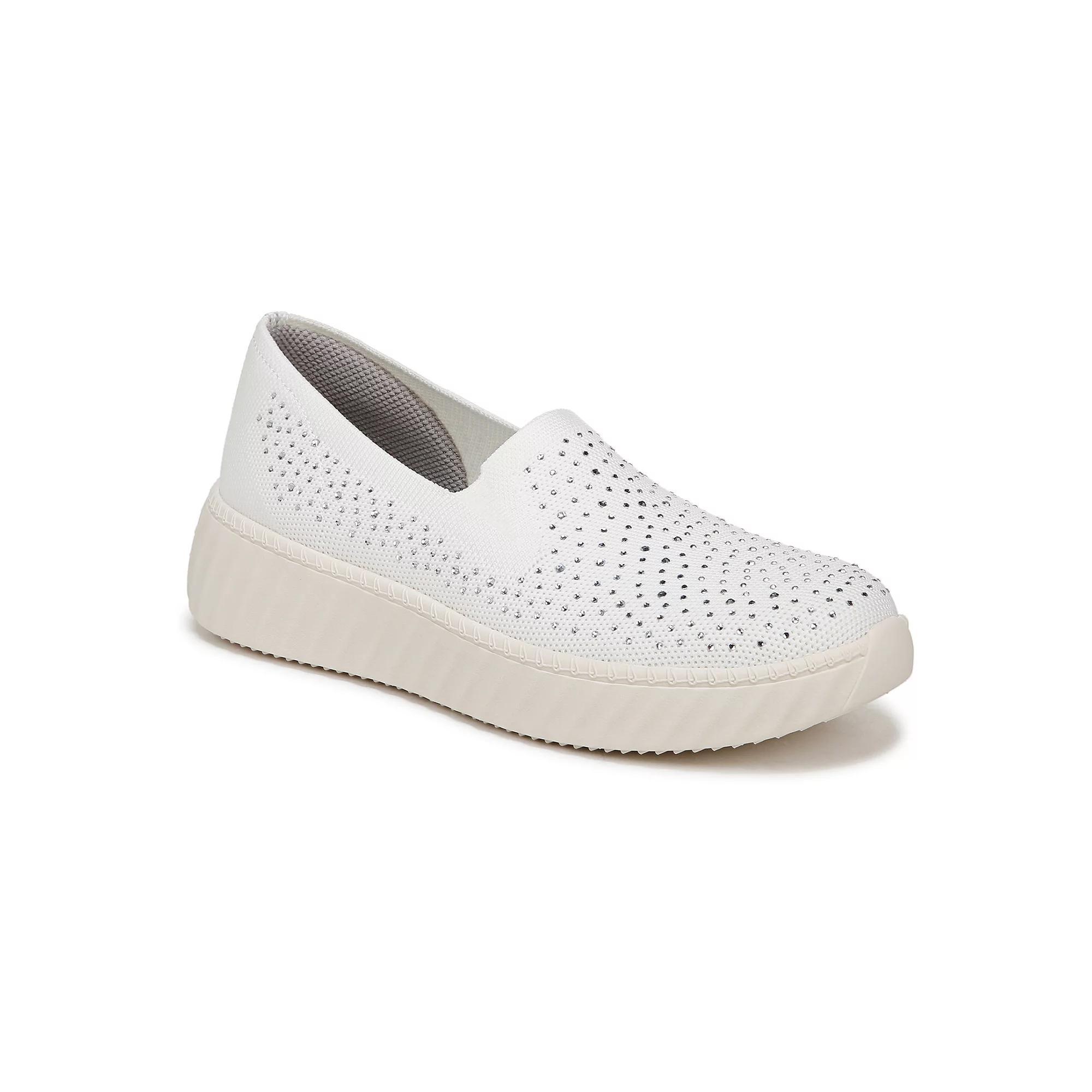 LifeStride Wednesday Bright Women's Slip-ons, Size: 6, White Knit Product Image