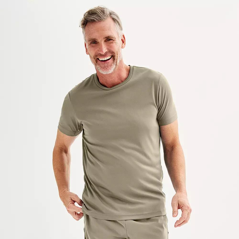 Men's Tek Gear® Dry Tek Tee, Size: Medium, Desert Shadow Product Image