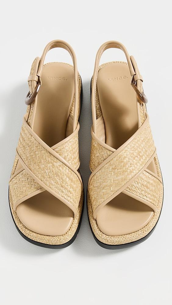Vince Helena Raffia Sandals | Shopbop Product Image