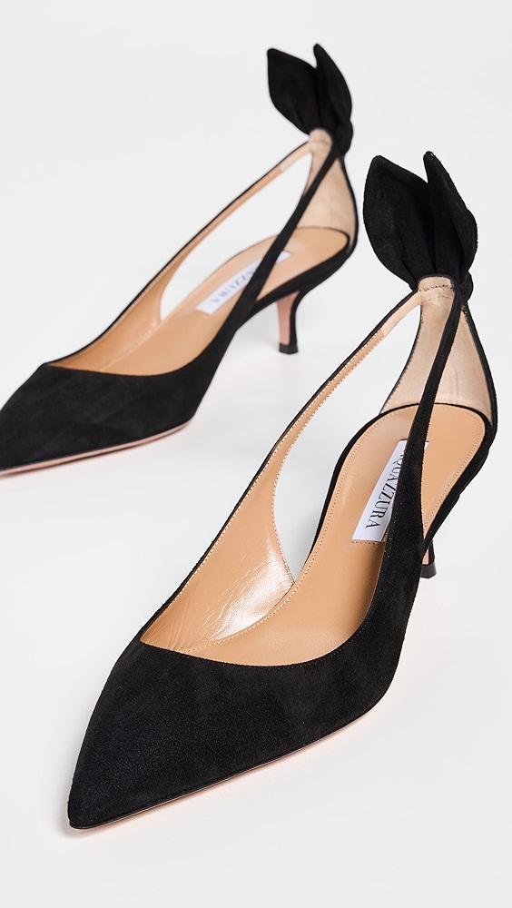 Aquazzura Bow Tie Pumps 50mm | Shopbop Product Image