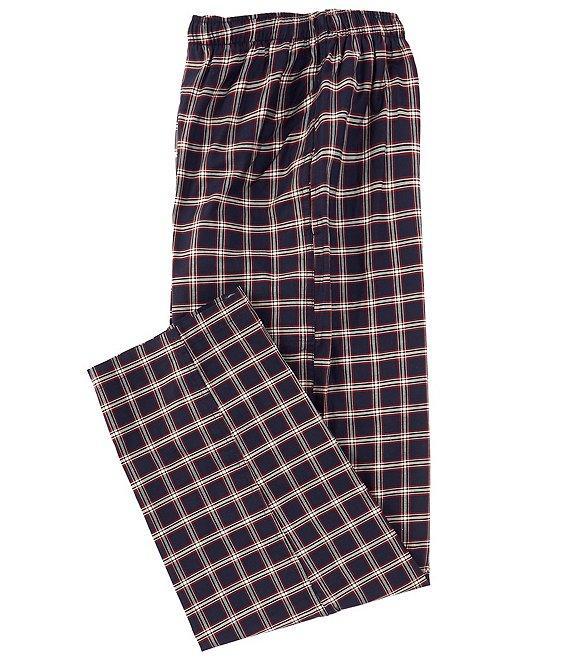 Hart Schaffner Marx Dark Plaid Woven Sleep Pants Product Image