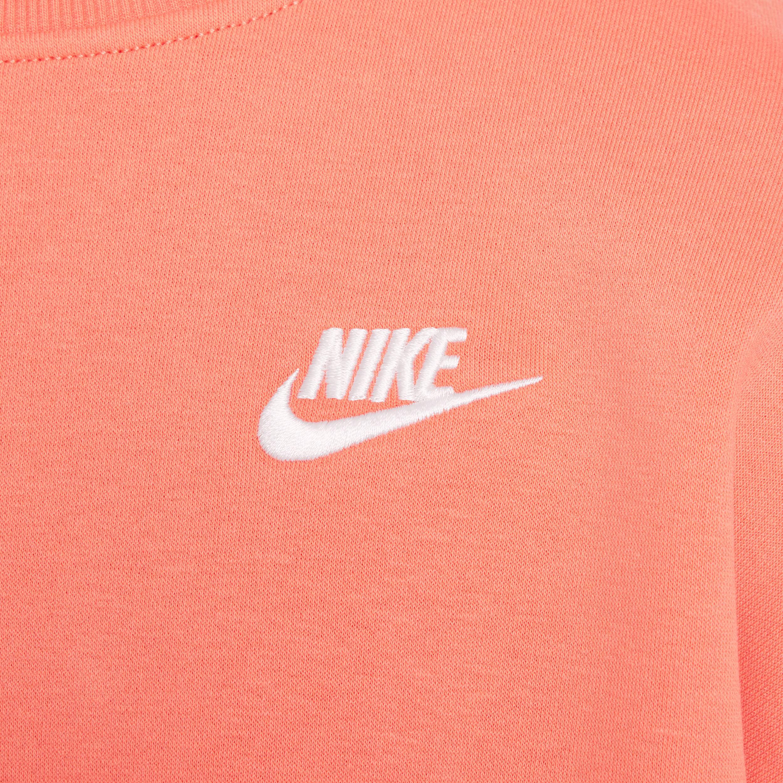 Women's Nike Sportswear Club Fleece Girls' Boxy Crew-Neck Sweatshirt Product Image