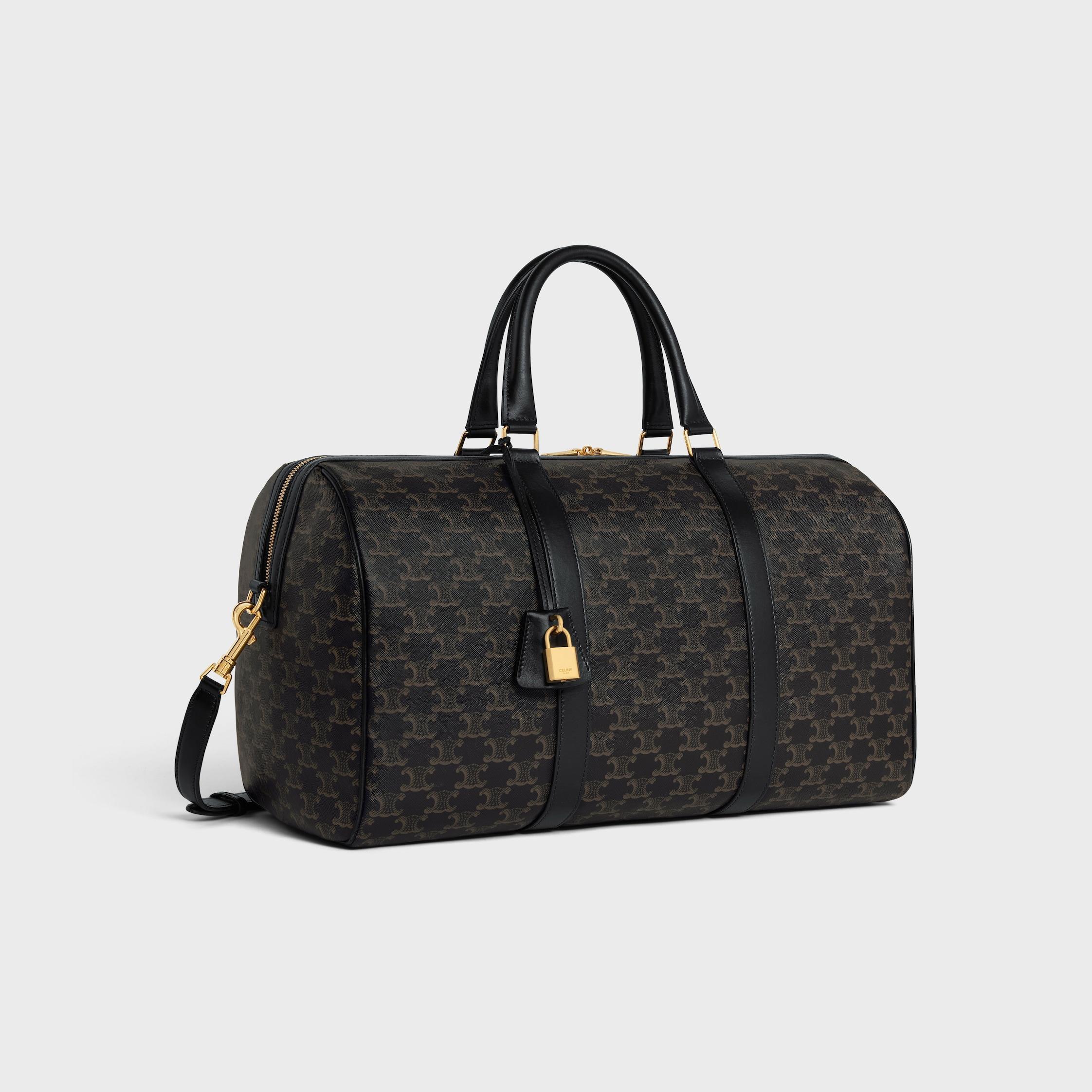 Medium Travel Bag IN Triomphe Canvas AND calfskin Product Image