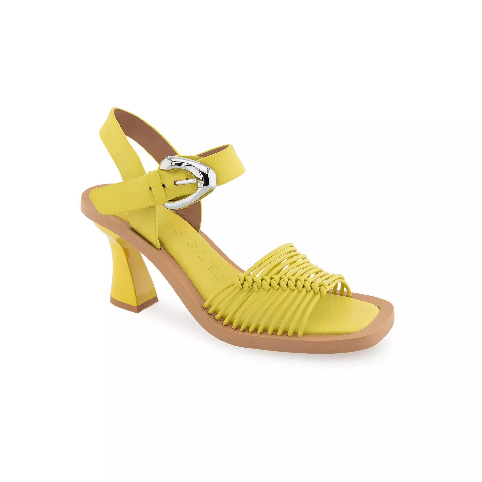 Aerosoles Crew Women's Dress Sandals, Size: 7, Green Sheen Pu Product Image