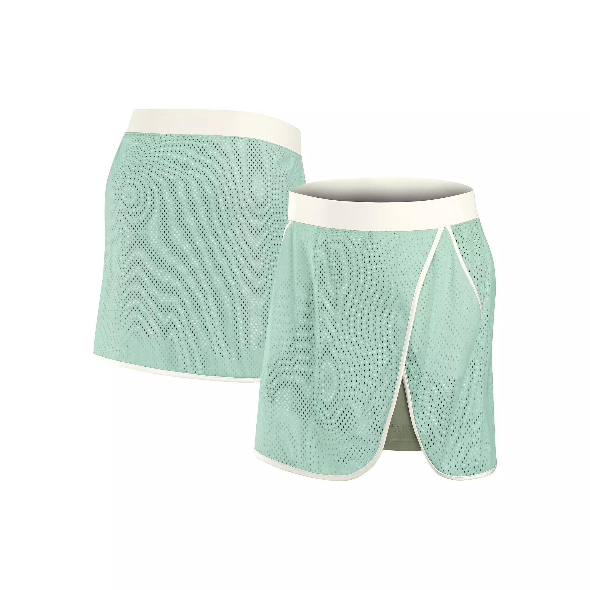 Women's Fanatics Mint Detroit Lions Studio Wellness Skort, Size: Medium, Team Product Image
