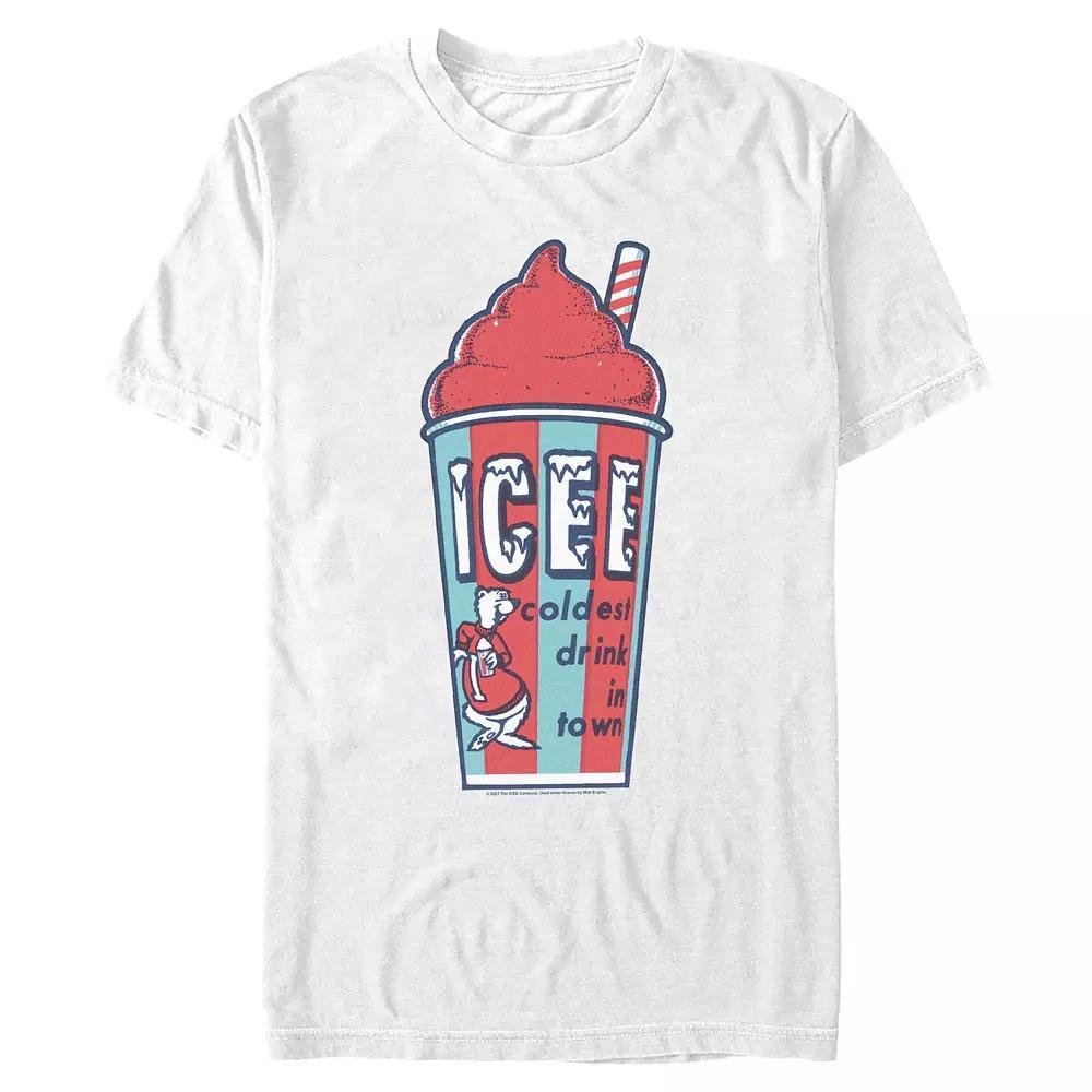 Big & Tall ICEE Vintage Cup Portrait Tee, Men's, Size: XXL Tall, White Product Image