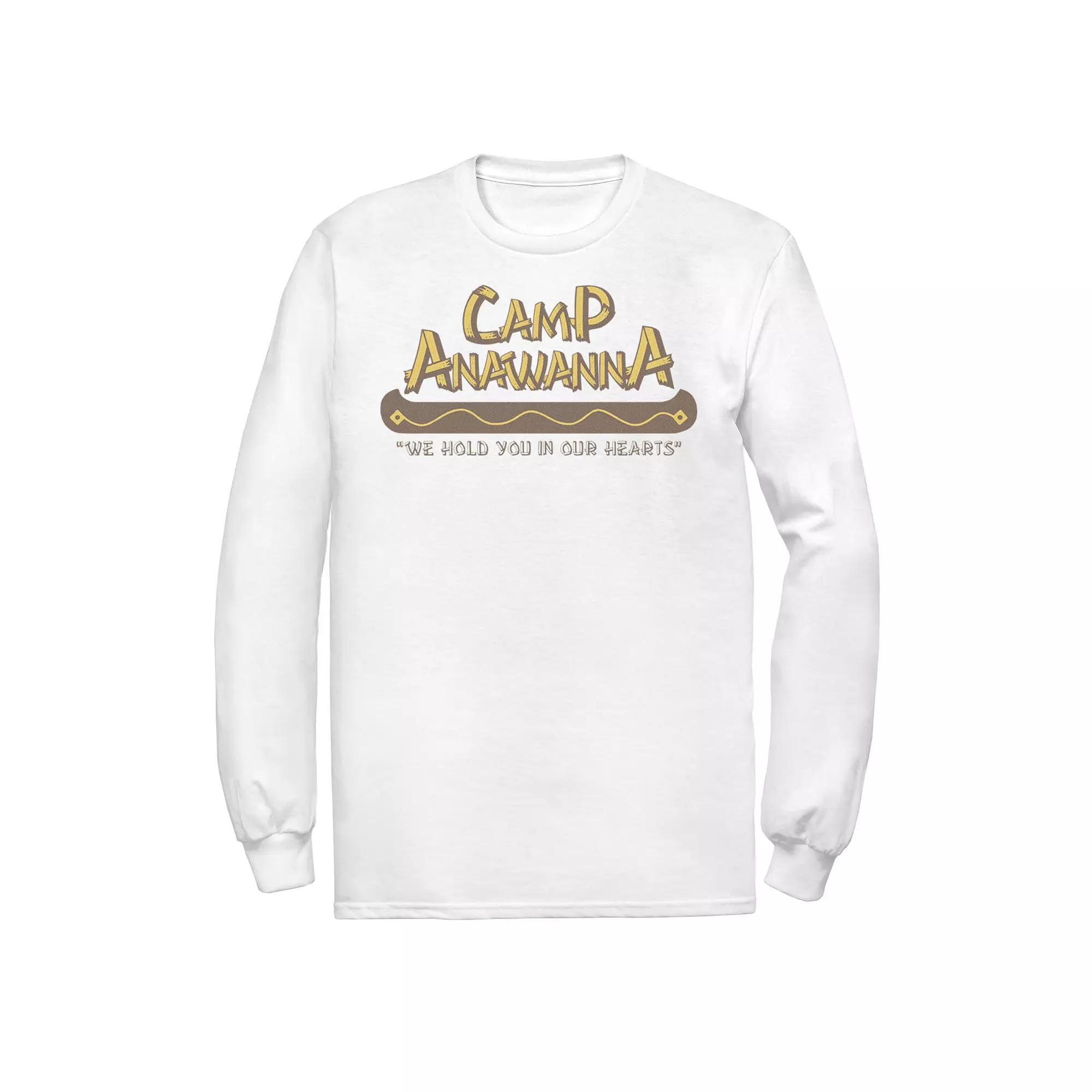 Men's Nickelodeon Salute Your Shorts Camp Anawanna Long Sleeve Tee, Size: XL, White Product Image