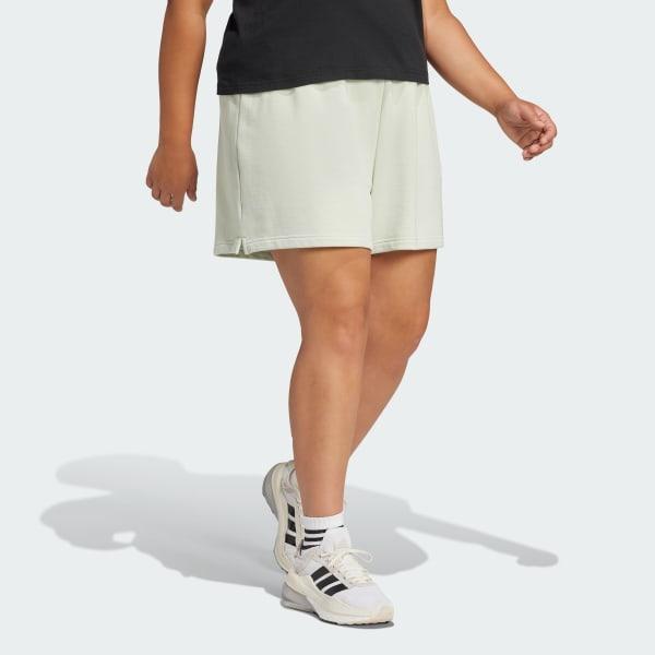 Plus Size adidas Essentials Linear French Terry Shorts, Womens Product Image