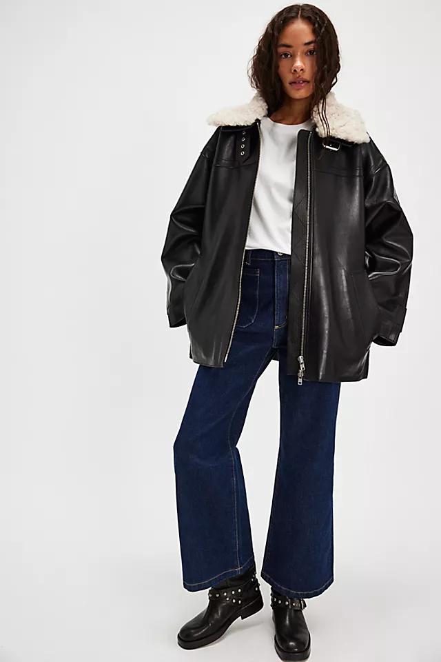 Stand Studio Emelia Leather Jacket Product Image