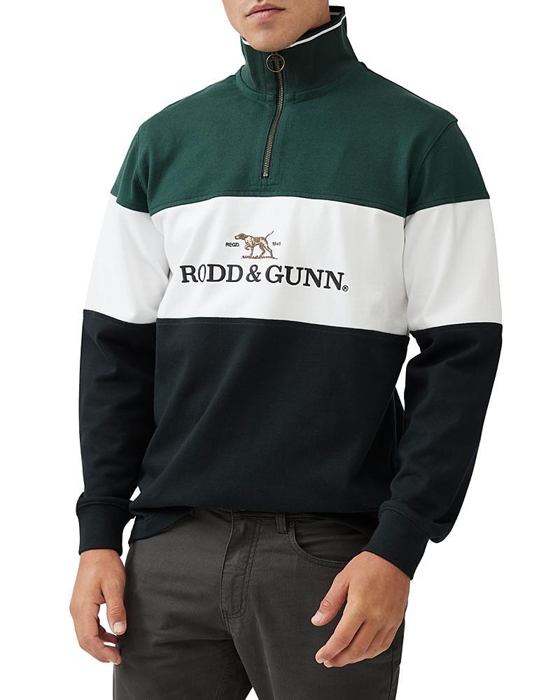 Rodd and Gunn Forester Peak Quarter Zip Sweatshirt Product Image