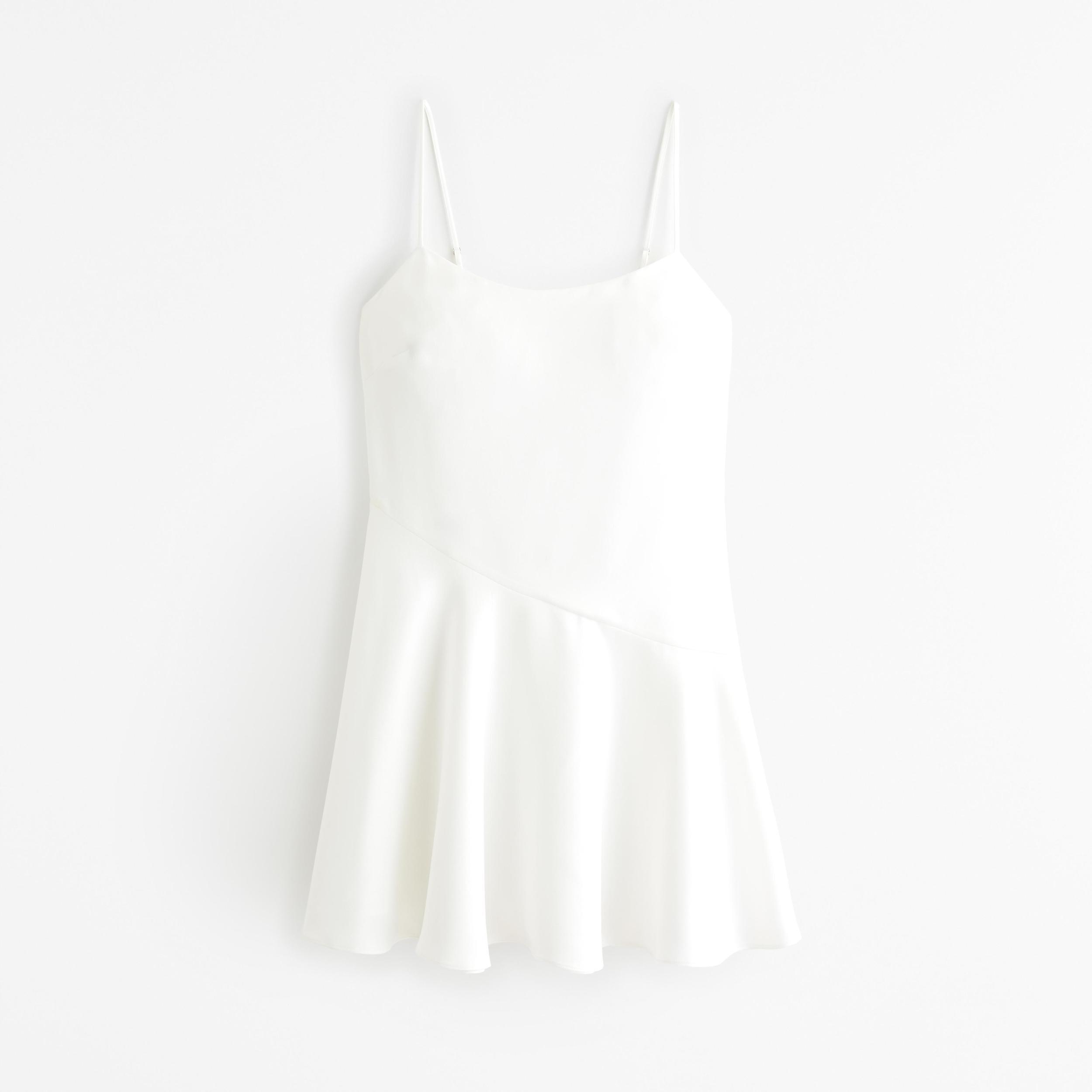 Asymmetrical Hem Mini Dress Product Image